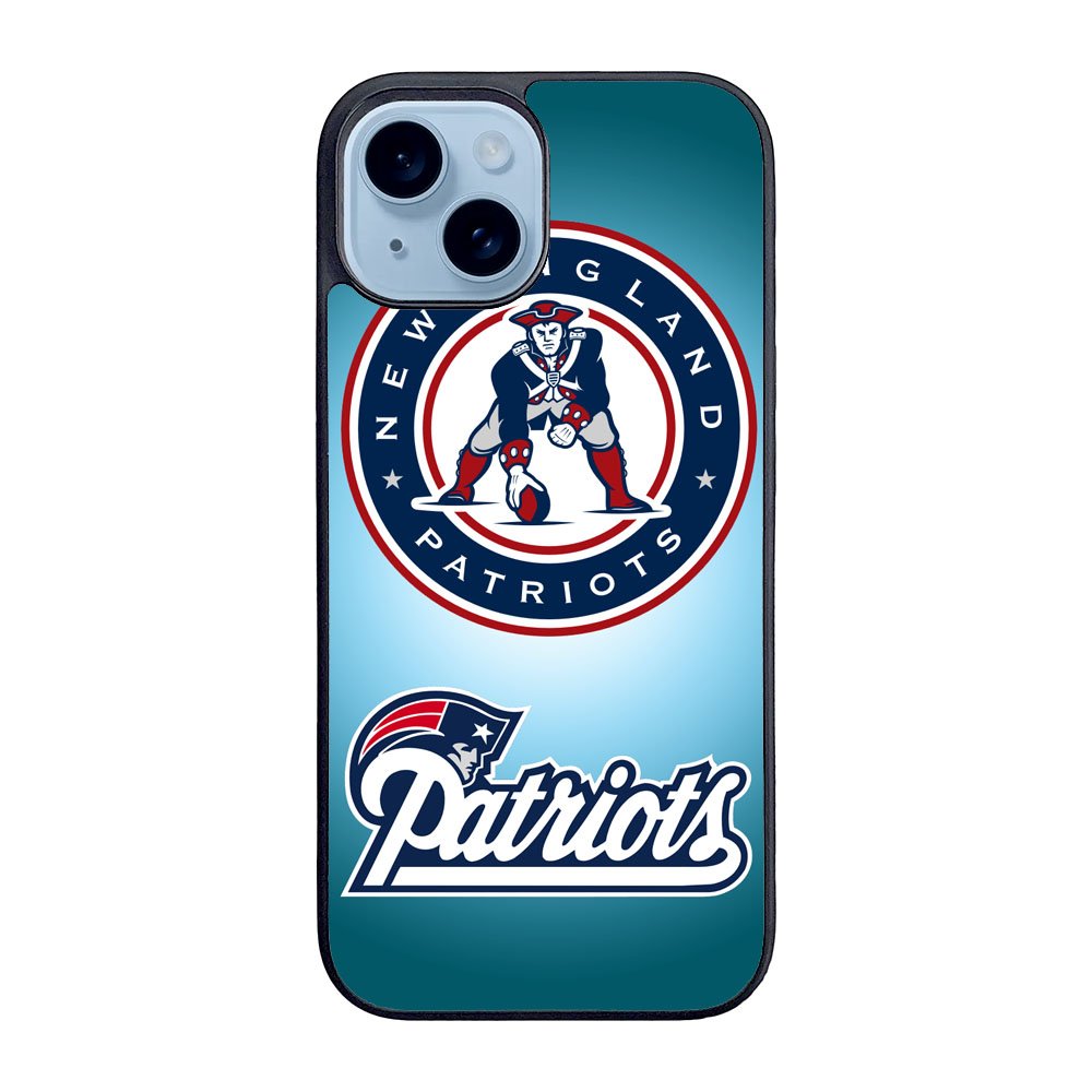 New England Patriots Logo Case iPhone 15 Plus BC0011