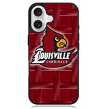 Louisville Cardinal Logo Case iPhone 16 BC0023
