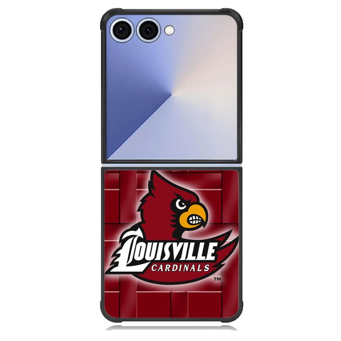 Louisville Cardinal Logo Samsung Galaxy Z Flip 7 Case BC0023