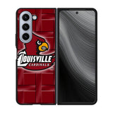 Louisville Cardinal Logo Case Samsung Galaxy z Fold 5 5G BC0023