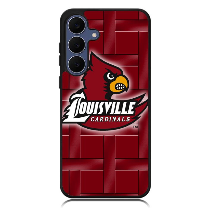 Louisville Cardinal Logo Samsung Galaxy S25 FE Case BC0023