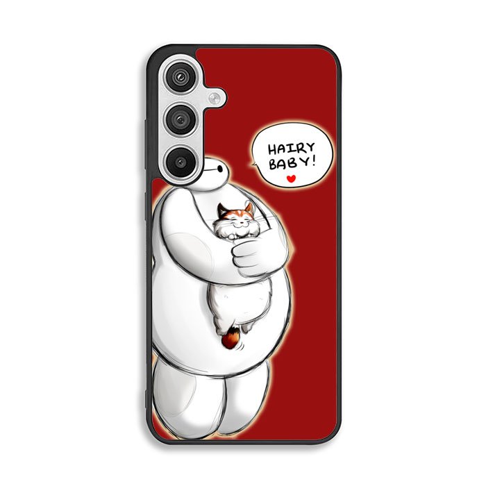 Cat and Baymax Hairy Baby Samsung Galaxy A26 Case FE8028