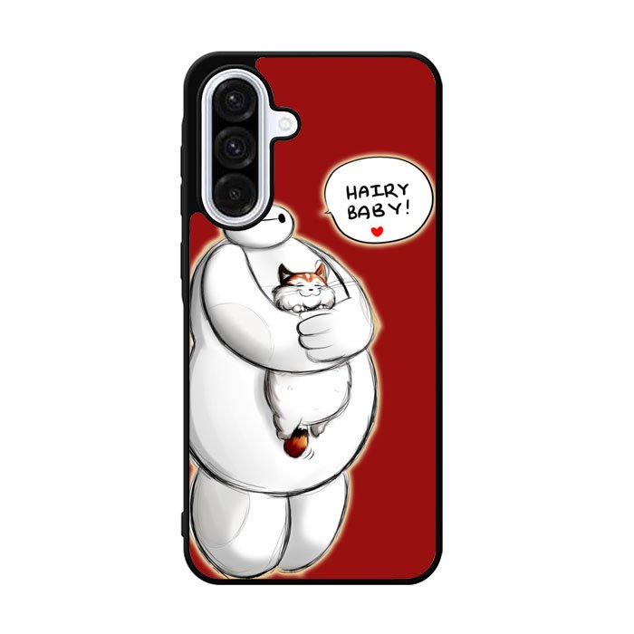 Cat and Baymax Hairy Baby Samsung Galaxy A36 Case FE2073