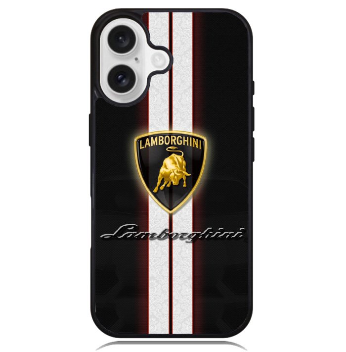 Lamborghini Logo Case iPhone 16 BC0049