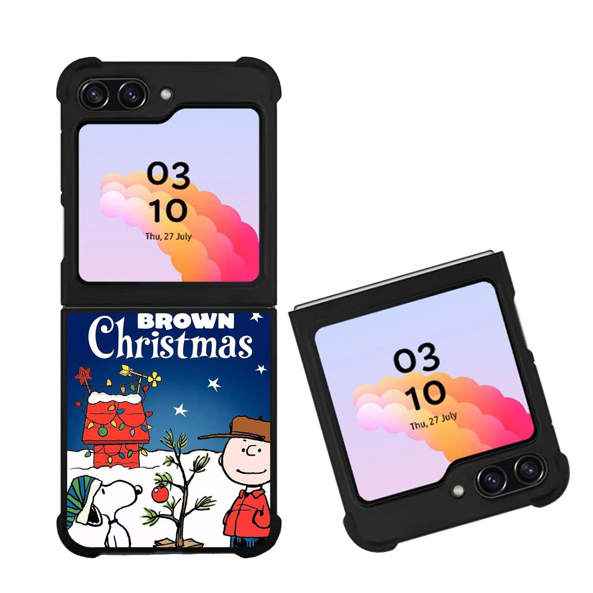 A Charlie Brown Peanuts Christmas Cartoon Case Samsung Galaxy Z Flip 5 5G BC0071