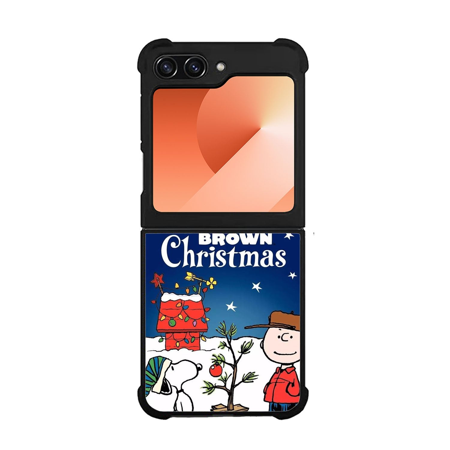 A Charlie Brown Peanuts Christmas Cartoon Case Samsung Galaxy Z Flip 6 5G BC0071