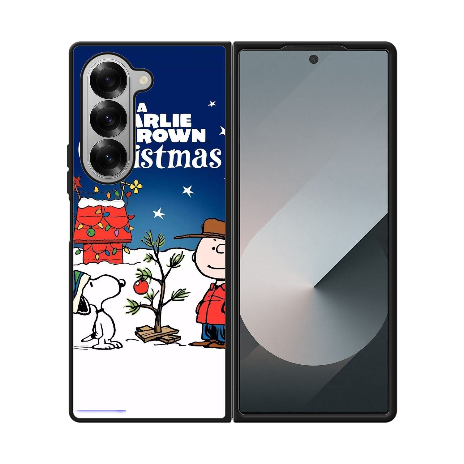 A Charlie Brown Peanuts Christmas Cartoon Case Samsung Galaxy Z Fold 6 5G BC0071