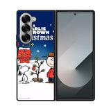 A Charlie Brown Peanuts Christmas Cartoon Case Samsung Galaxy Z Fold 6 5G BC0071