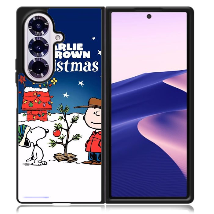 A Charlie Brown Peanuts Christmas Cartoon Samsung Galaxy Z Fold 7 5G Case BC0071