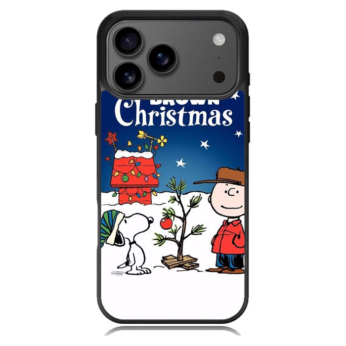 A Charlie Brown Peanuts Christmas Cartoon iPhone 17 Pro Max Case BC0071
