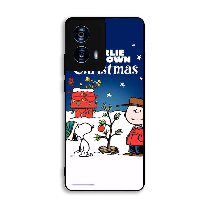 A Charlie Brown Peanuts Christmas Cartoon Motorola Moto G Power 5G 2024 Case FE0253