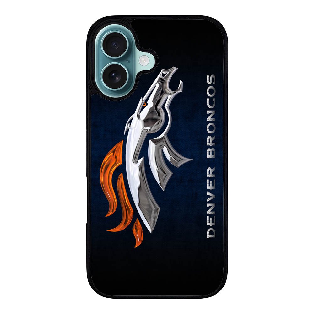 Denver Broncos American football League Logo Case iPhone 16 Plus BC0064