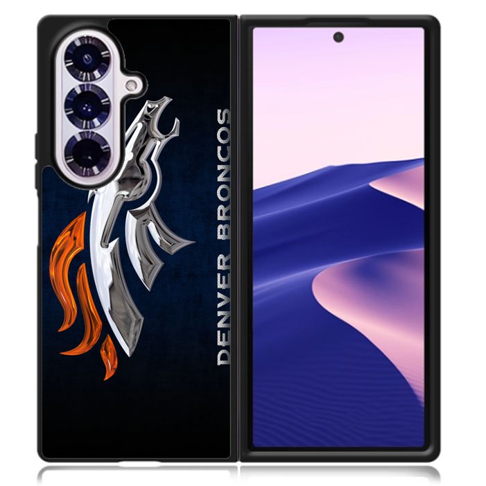 Denver Broncos American football League Logo Samsung Galaxy Z Fold 7 5G Case BC0064