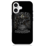 Harley Davidson Auto Rock Eagle Logo Case iPhone 16 BC0041