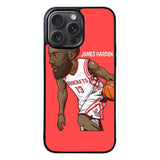 James Harden basketball Sport Houston Rockets Case iPhone 15 Pro Max BC0046