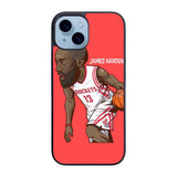 James Harden basketball Sport Houston Rockets Case iPhone 15 Plus BC0046