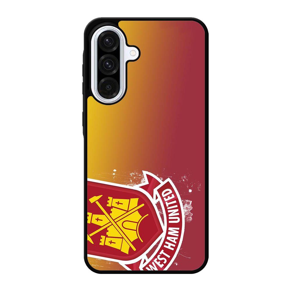 West Ham UTD Soccer Red Yellow Logo Samsung Galaxy A56 Case BC0010