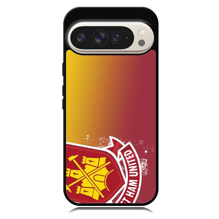 West Ham UTD Soccer Red Yellow Logo Google Pixel 10 Pro XL Case BC0010