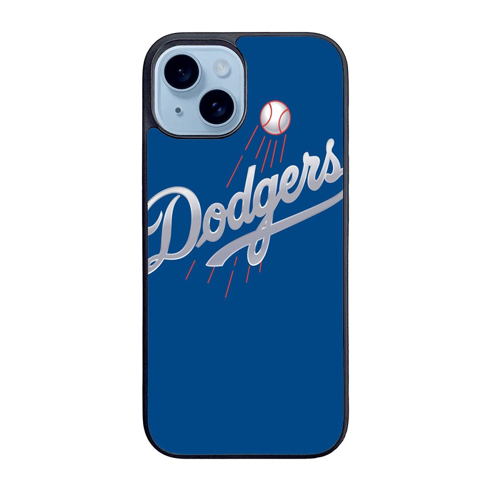 Dodgers Full Baseball League Logo Case iPhone 15 BC0052