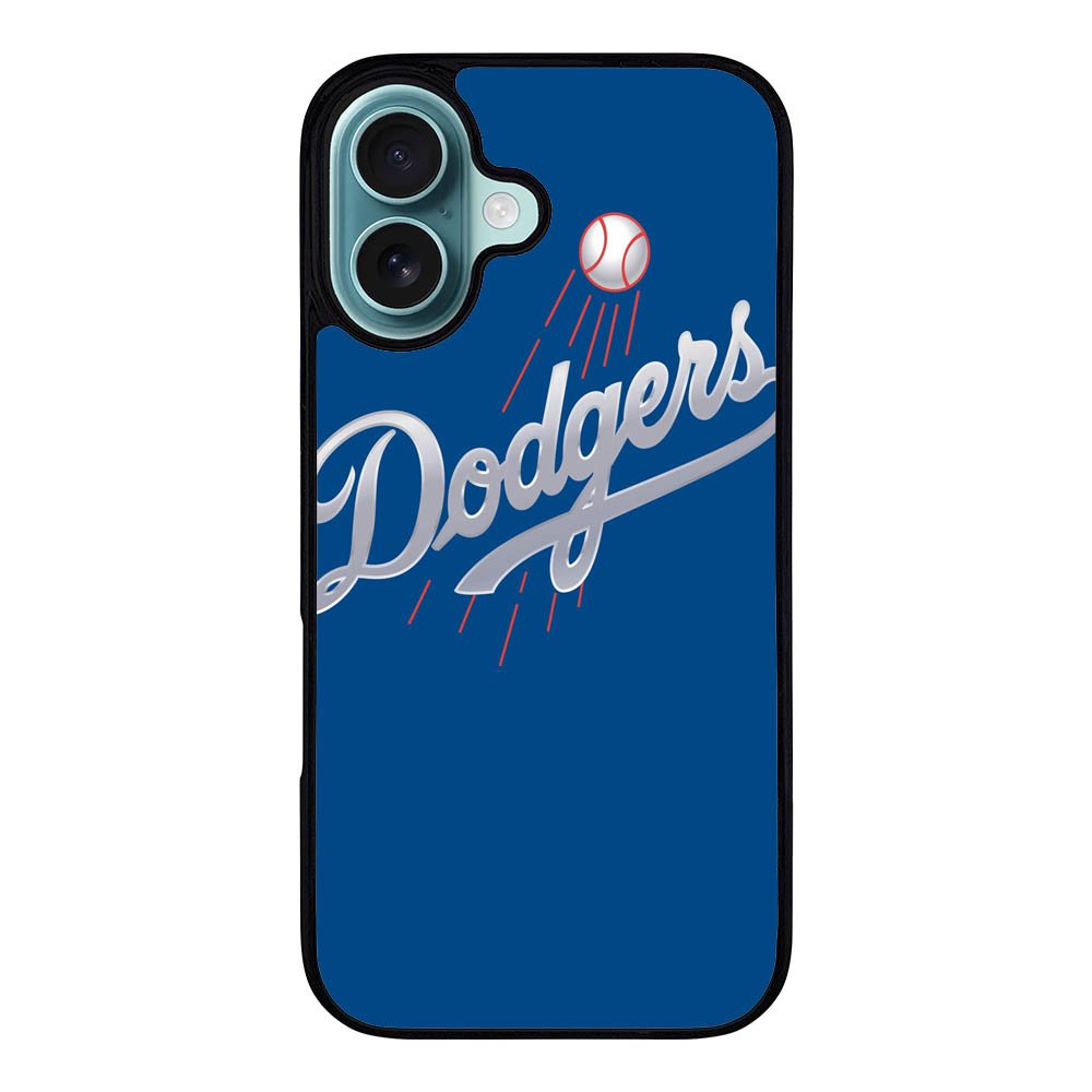 Dodgers Full Baseball League Logo Case iPhone 16 Plus BC0052