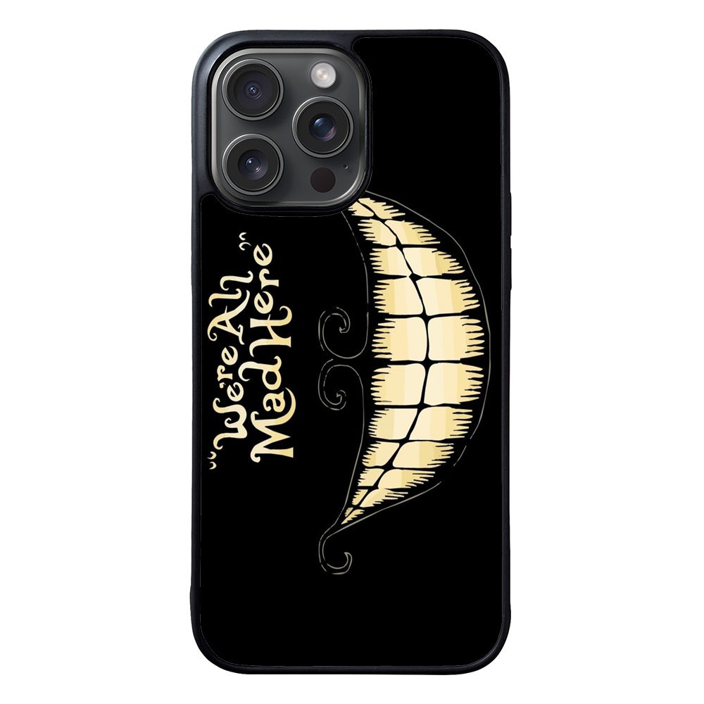 Alice Were All Mad Here Cartoon Case iPhone 15 Pro BC0074