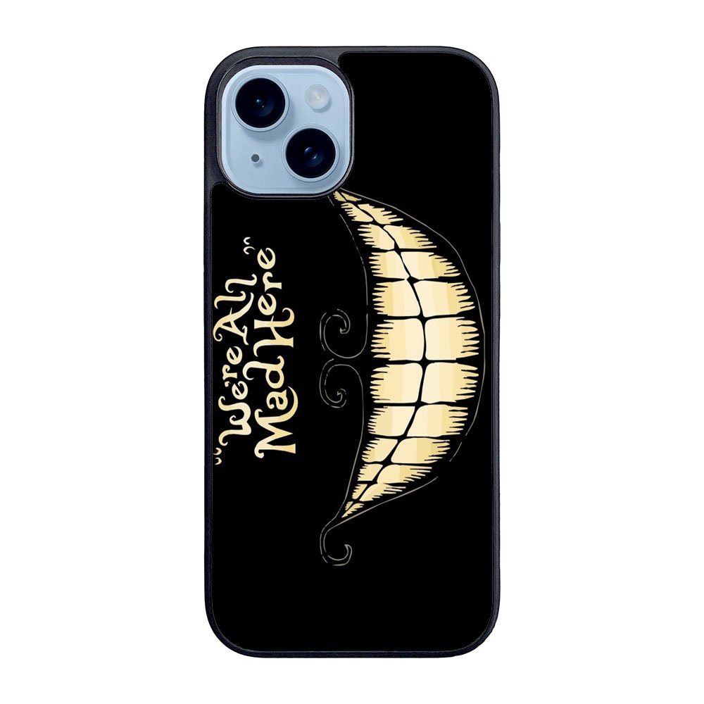 Alice Were All Mad Here Cartoon Case iPhone 15 Plus BC0074