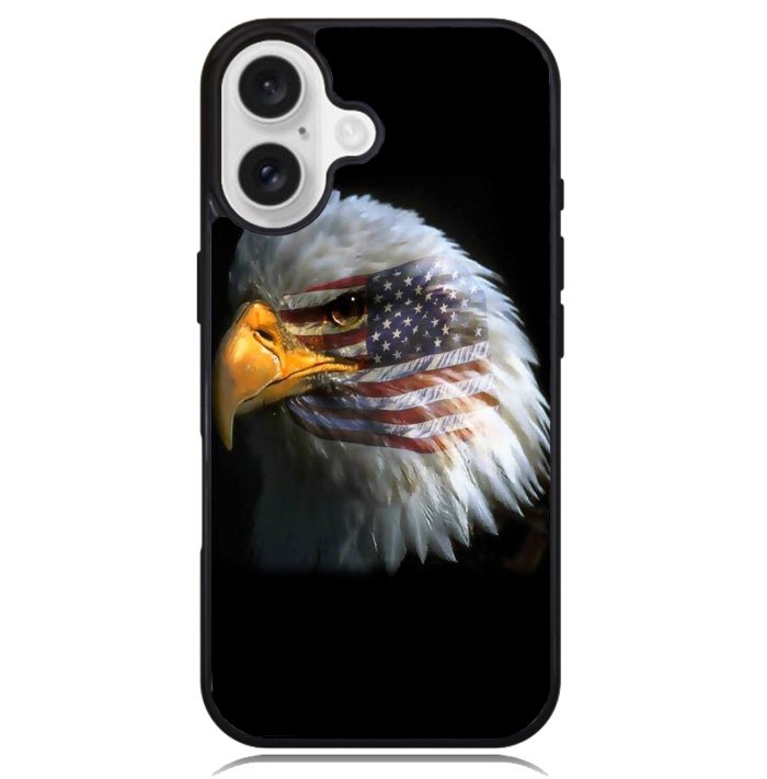 American Flag Eagle Country Case iPhone 16 BC0075
