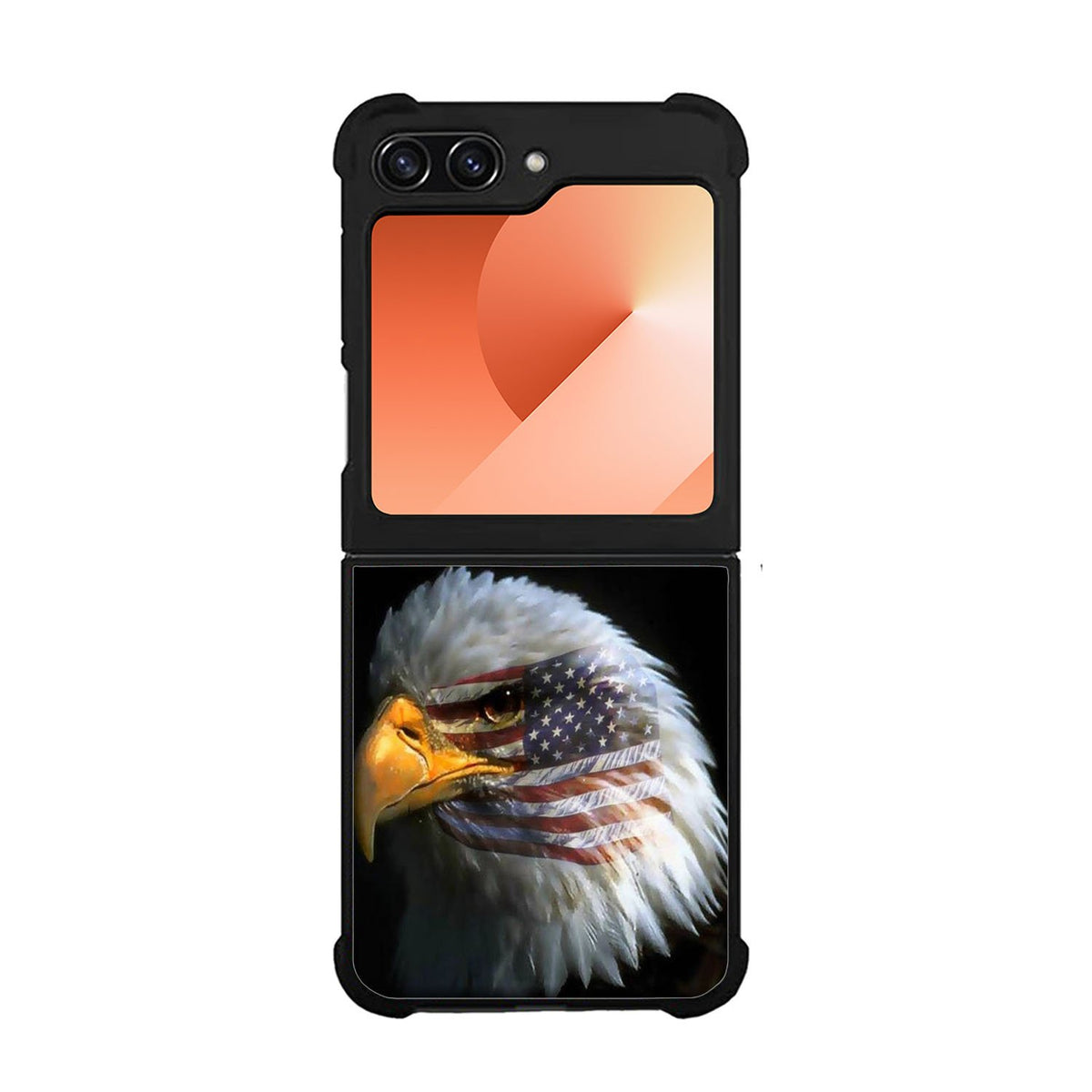 American Flag Eagle Country Case Samsung Galaxy Z Flip 6 5G BC0075