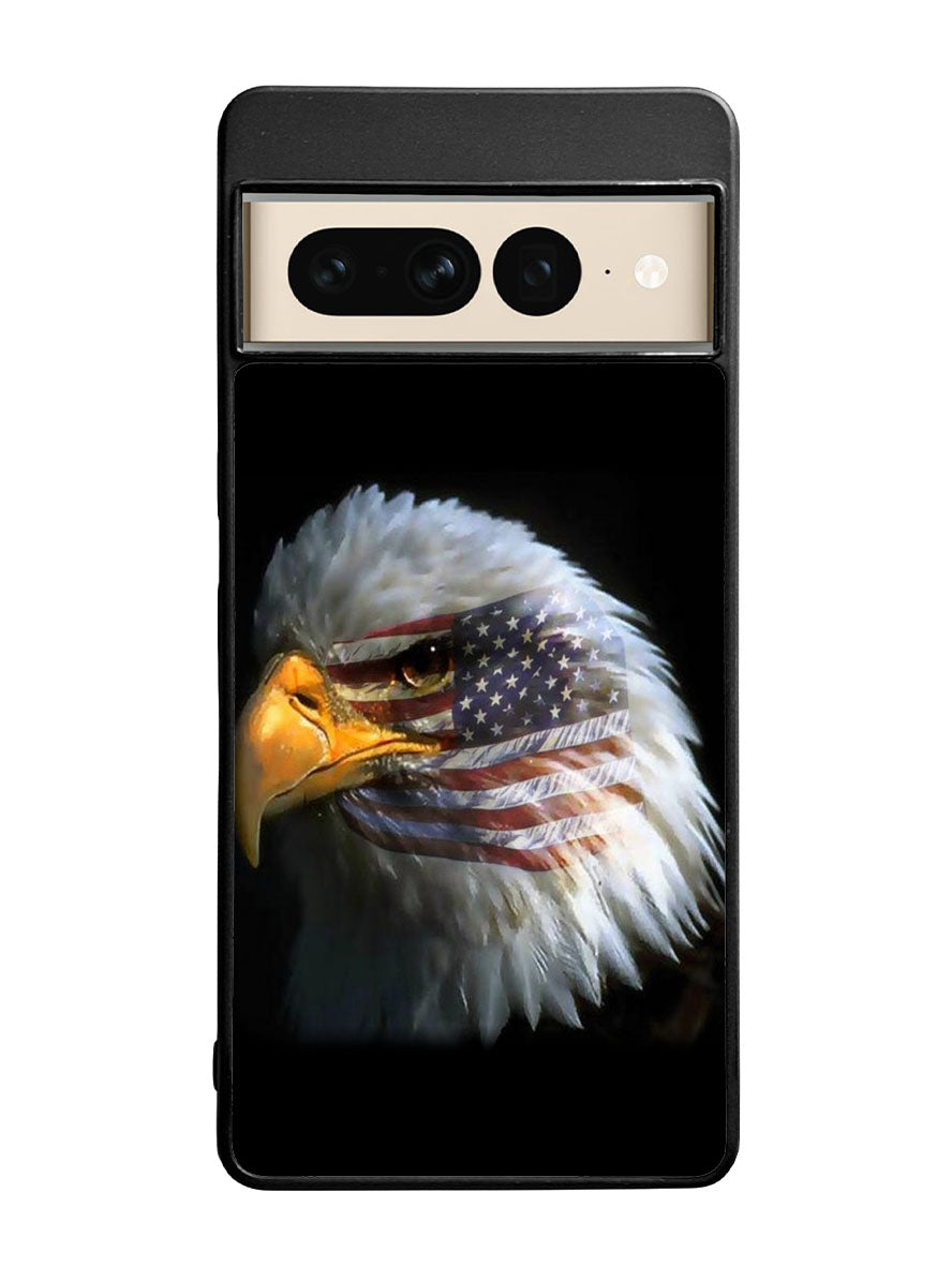 American Flag Eagle Country Google Pixel 7 Pro Case