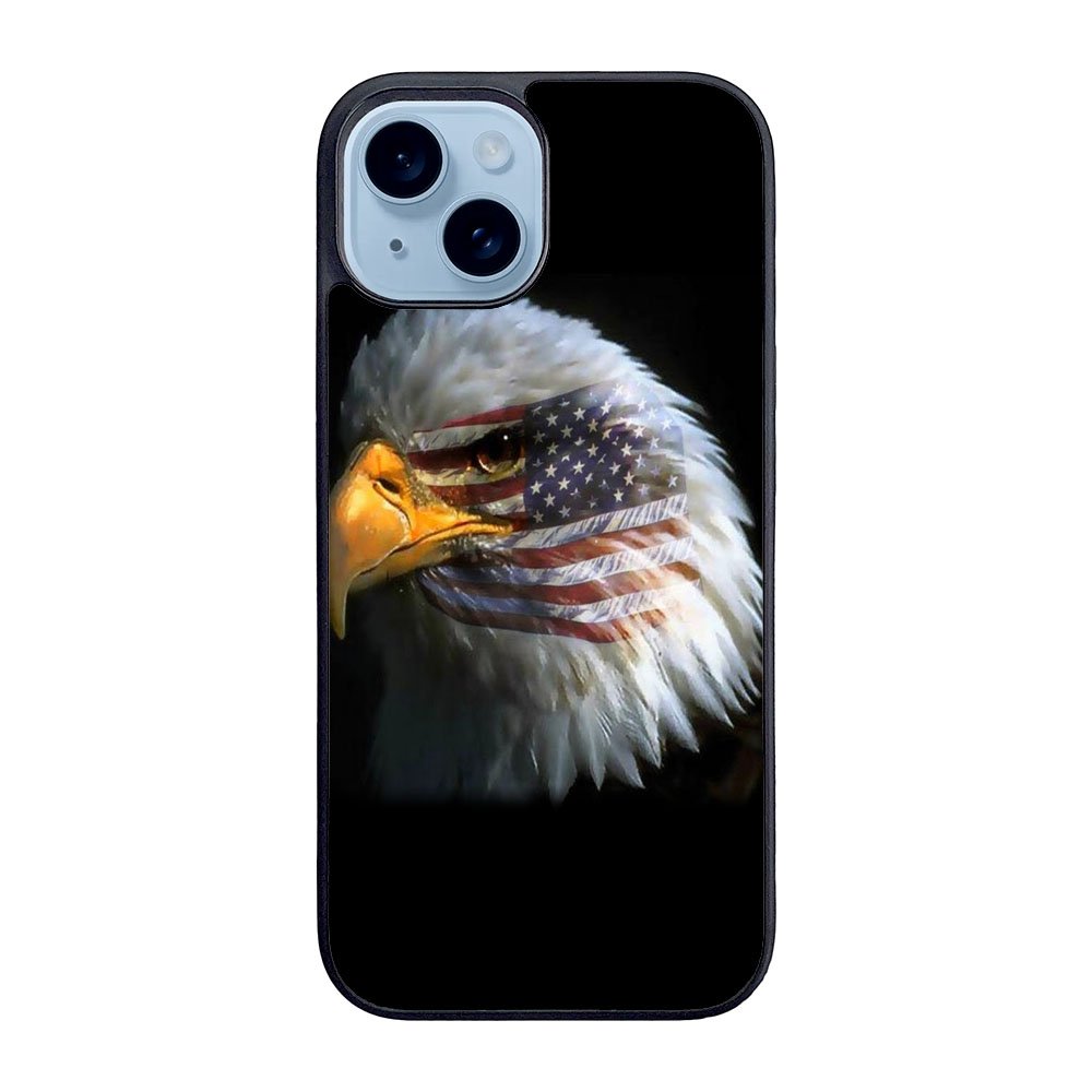 American Flag Eagle Country Case iPhone 15 BC0075