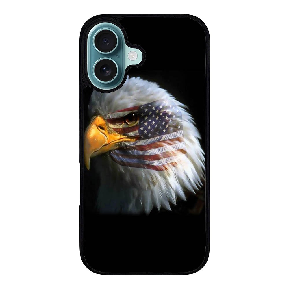 American Flag Eagle Country Case iPhone 16 Plus BC0075