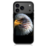 American Flag Eagle Country iPhone 17 Pro Case BC0075
