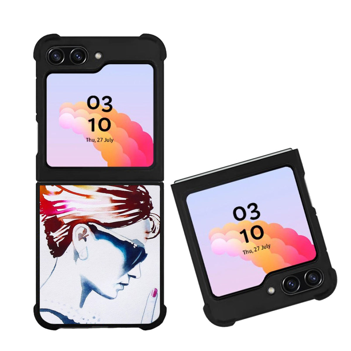 Audrey Hepburn Art Artist Case Samsung Galaxy Z Flip 5 5G BC0077