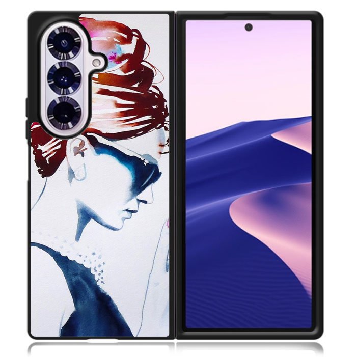Audrey Hepburn Art Artist Samsung Galaxy Z Fold 7 5G Case BC0077