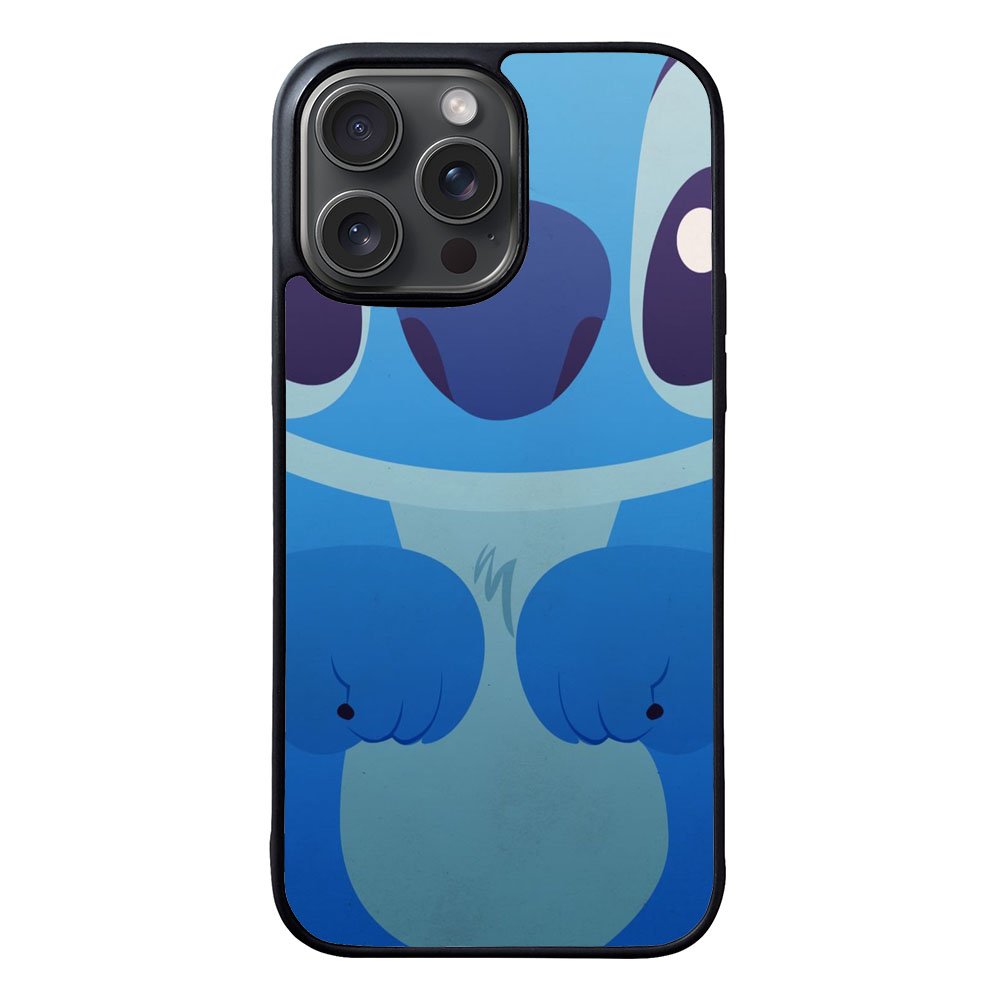Blue Stich Cartoon Case iPhone 15 Pro Max BC0082