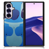 Blue Stich Cartoon Samsung Galaxy Z Fold 7 5G Case BC0082
