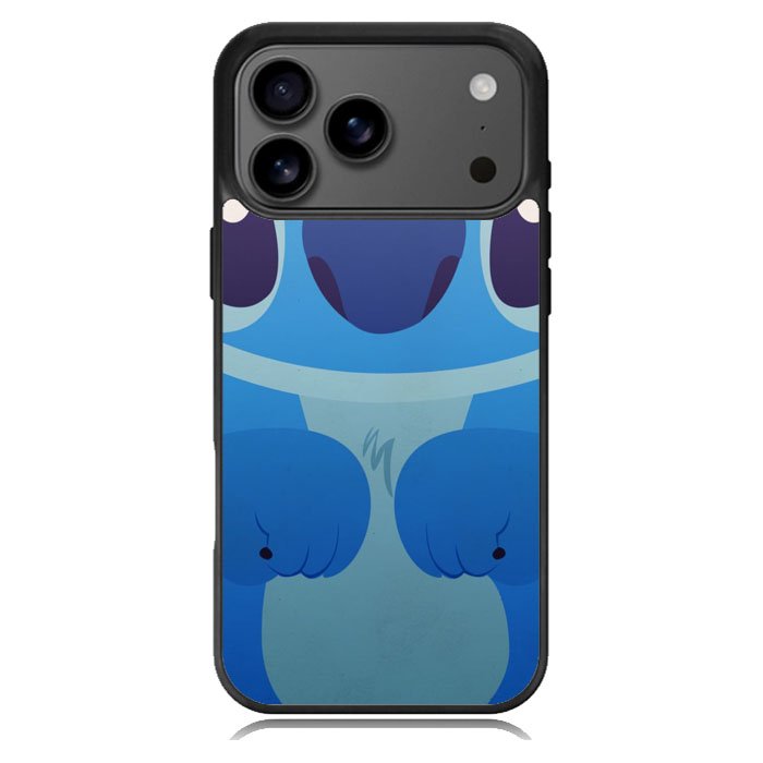 Blue Stich Cartoon iPhone 17 Pro Max Case BC0082