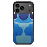 Blue Stich Cartoon iPhone 17 Pro Max Case BC0082