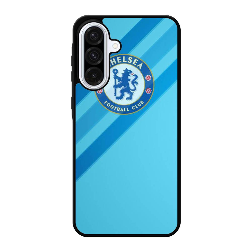 Chelsea Blue Stripe Soccer Sport Samsung Galaxy A56 Case BC0069