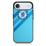 Chelsea Blue Stripe Soccer Sport iPhone 17 Air Case BC0069