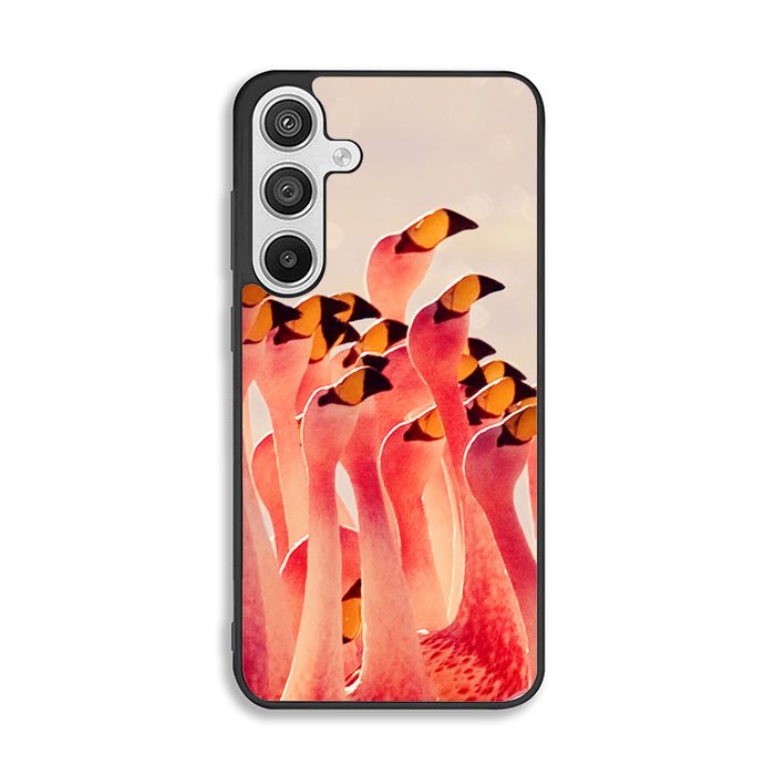 Flamingos Partying Pattern Samsung Galaxy A26 Case BC0054