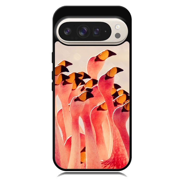 Flamingos Partying Pattern Google Pixel 10 | Google Pixel 10 Pro Case BC0054