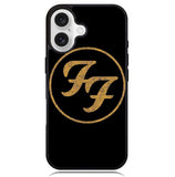 Foo Fighters Band Logo Gold Case iPhone 16 BC0055