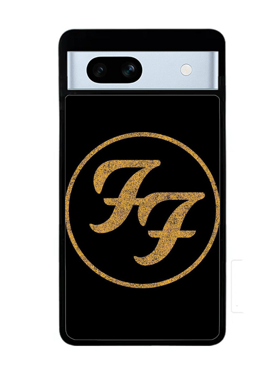 Foo Fighters Band Logo Gold Google Pixel 7A Case