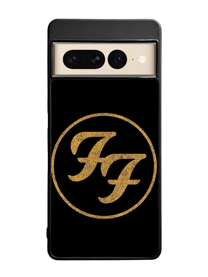 Foo Fighters Band Logo Gold Google Pixel 7 Pro Case
