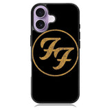 Foo Fighters Band Logo Gold iPhone 17 Case BC0055