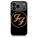 Foo Fighters Band Logo Gold iPhone 17 Pro Case BC0055