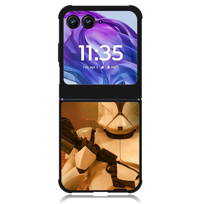 Clone Trooper Star Wars Motorola Moto Razr 2024 , Moto Razr 50 Case