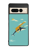 Black Friday offer Giraffe Riding Shark Google Pixel 7 Pro Case
