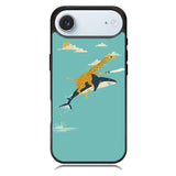 Black Friday offer Giraffe Riding Shark iPhone 17 Air Case BC0079